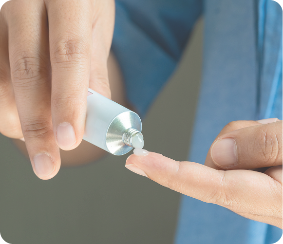 Results of 21-day local tolerance and PK study in healthy volunteers